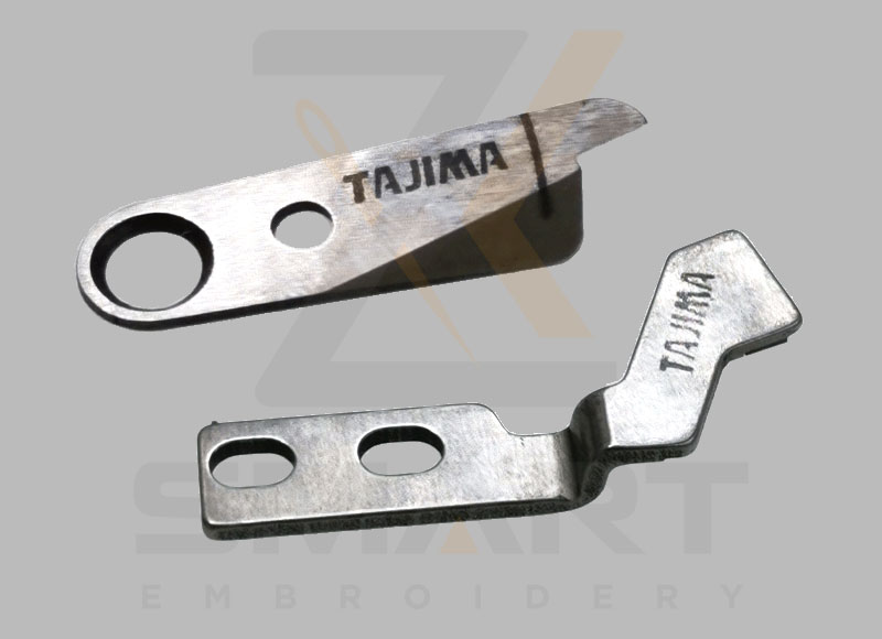 Cuchilla de máquina de bordado Tajima fija y móvil
