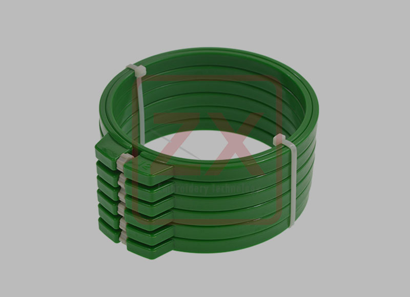 Anillos de aros de bordado verde marcos tubulares accesorios de máquina de bordado computarizado