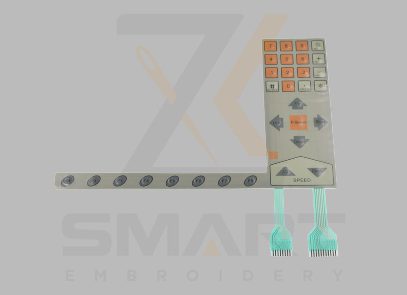 ESWF-AJM-B Panel de teclado Control de teclado Membrana de membrana SWF B Máquina de bordado Bordado Piezas de repuesto