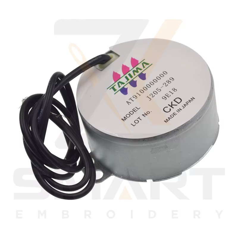Motor de limpiaparabrisas Tajima genérico AT9100000000 para TMFD Tipo 2 El gancho de rosca superior Solenoide