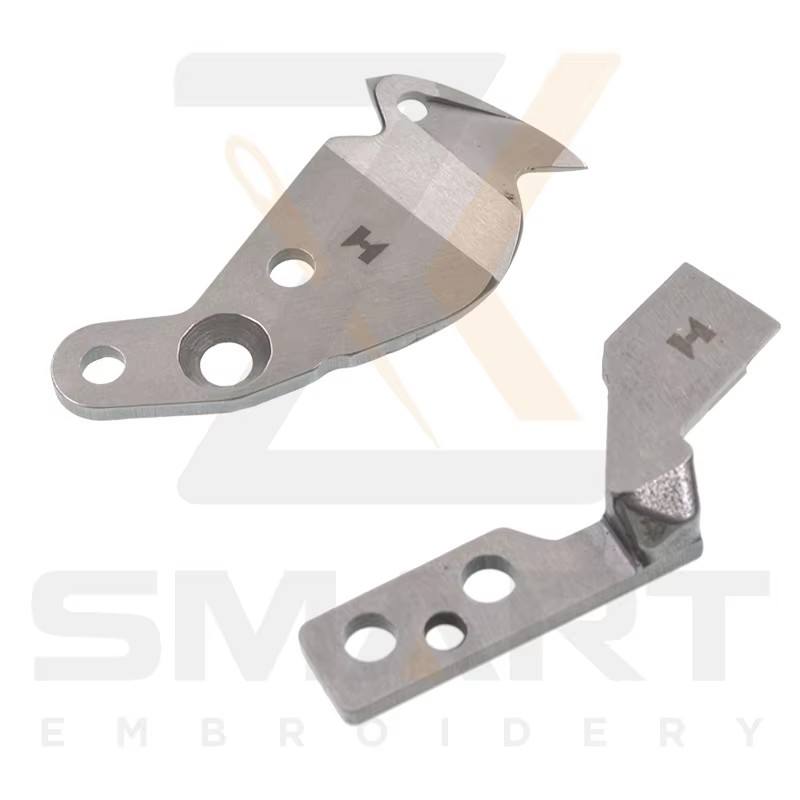 Copy H Movable & Fixed Knife FX0206010000 FX020701000 para Tajima & China Embroidery Machine