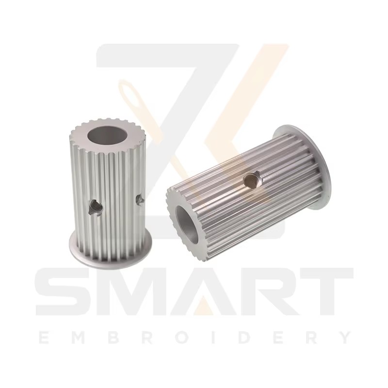 Tajima Embroidery Machine Parts Pulley GN0708000000 S5M 24 Dientes D05-S5M-D19-T24-W50