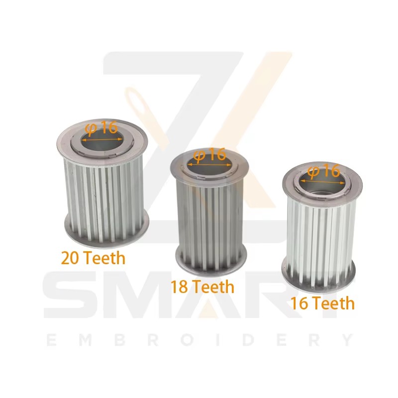 Tajima SWF Embroidery Machine Pulley S5M 16/18/20 Dientes 35MM Ancho 501470050S11 UN110030A000 501470050S10 501470040000