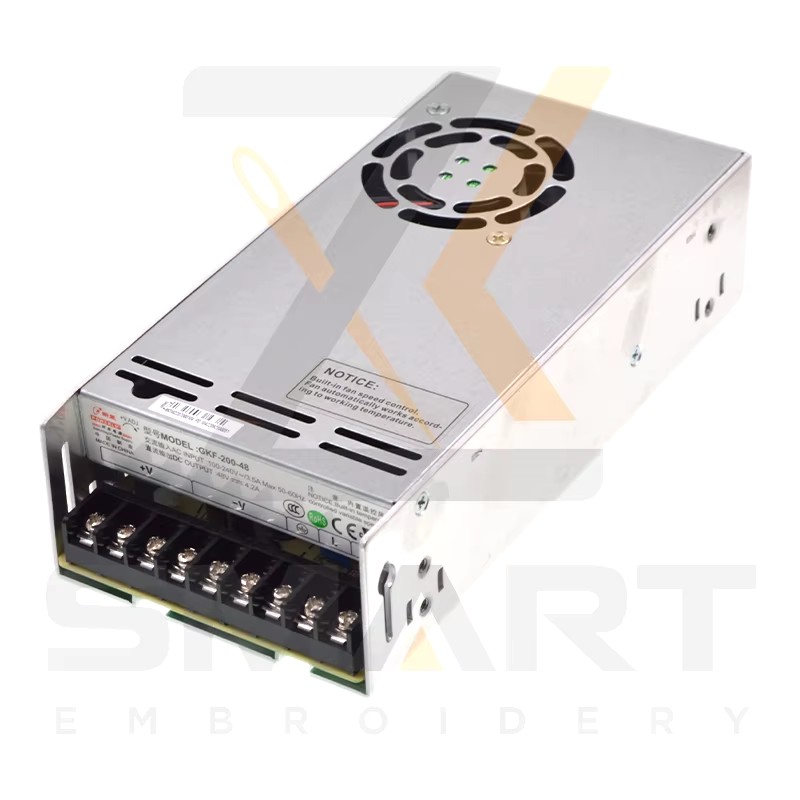 Power Supply GKF-200-48 piezas de máquina de embroidería EMW-GKF-200-48