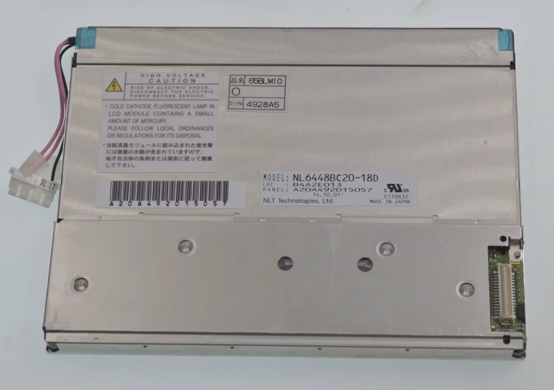 Tajima LCD Display 641200140000 X16-E[A] pantalla NL6448BC20-18D piezas de máquina de embroidería E10-NL6448BC20-18D