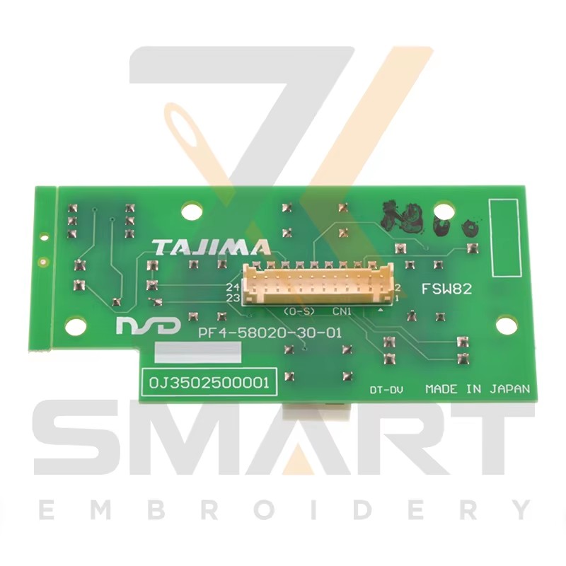 FSW 82 Tarjeta 0J3502500000 0J3502500001 Para máquinas de embroidería de Tajima ETJ-FSW82