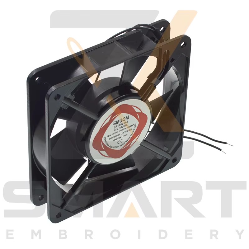 Ventilador de enfriamiento 120*120 220 voltios piezas de máquina de embroidería EDH06-120*120*25-220V