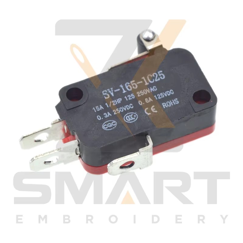 Micro Switch V-165-1C25 piezas de la máquina de embroidería EDH06-V-165-1C25