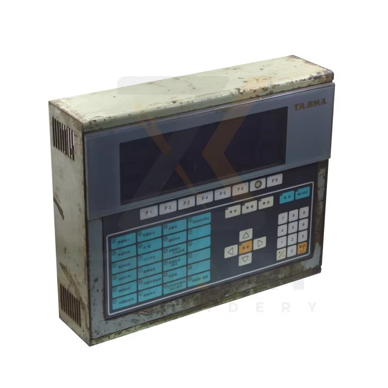 Monitora Tajima TMEG usada con piezas de máquina de embroidería de conductor floppy ETJ-MONITOR/TEMG