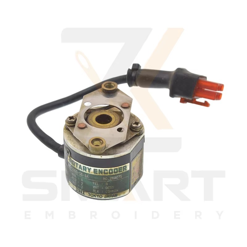 Encoder de máquina de embroidería Tajima usado RH-1000-05SA 642100040000,EF6600A00000