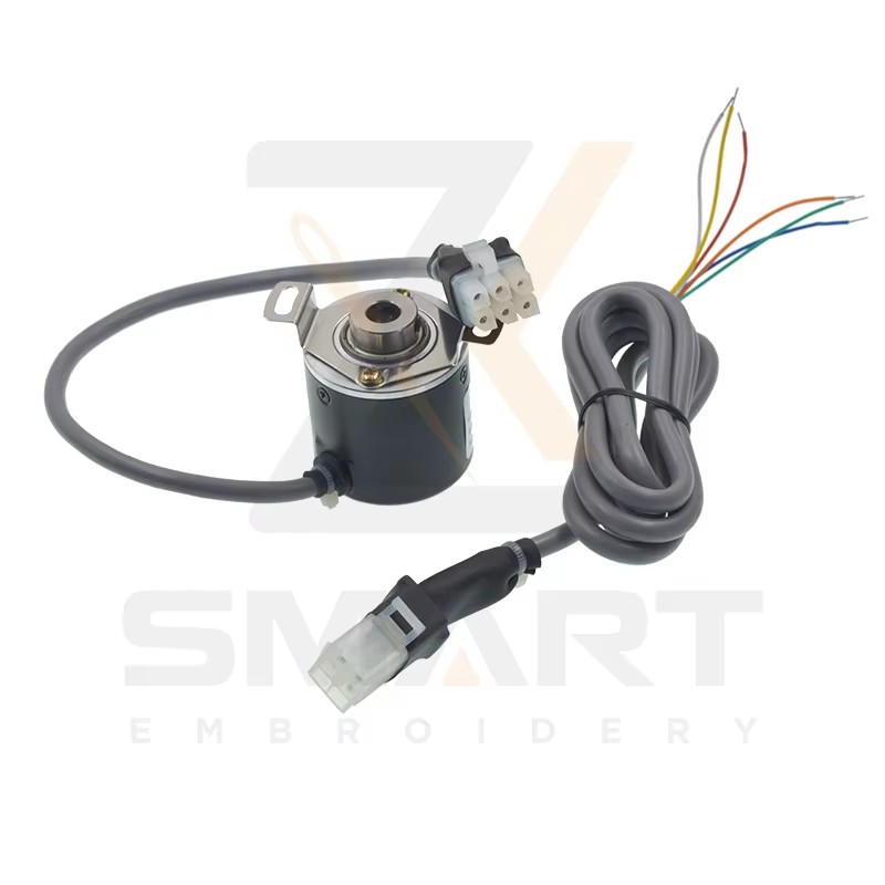 Generic TAJIMA Encoder rotario 642100040000, EF6600A00000 piezas de máquina de embroidería ETJ-EC01