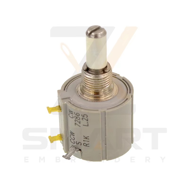 Potentiómetro de cambio de color 7286 R1K L.25 para TAJIMA, máquina de embroidería china