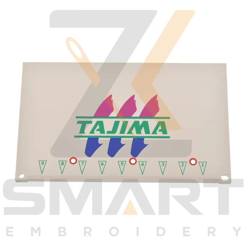 Capa de placa de cara 9 colores FN0622020900 Piezas de máquina de embroidería de Tajima T0302-TJ09