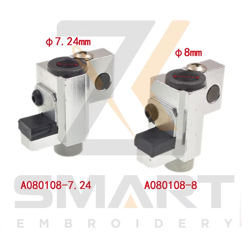 SWF Presser Foot Reciprocator Embroidery Machine Piezas 7.24MM y 8MM Diámetro de tubo A080108-7.24 A080108-8