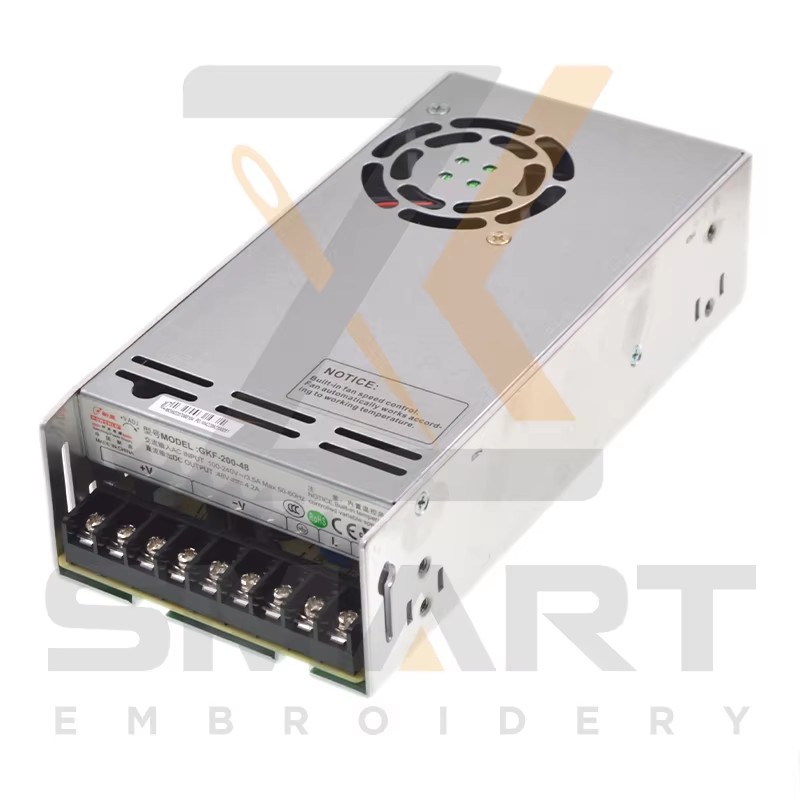 Power Supply GKF-200-48 piezas de máquina de embroidería EMW-GKF-200-48