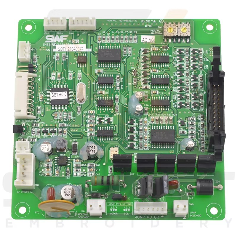 Componentes de la máquina de embroidería SWF SWF Thread Board (SB) Sub Control Board BD-000232