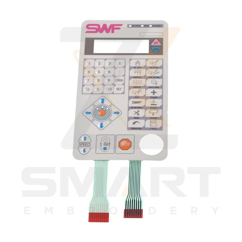 Interruptor de membrana GP-011823 10001ACPT1 SWF piezas de máquina de embroidería