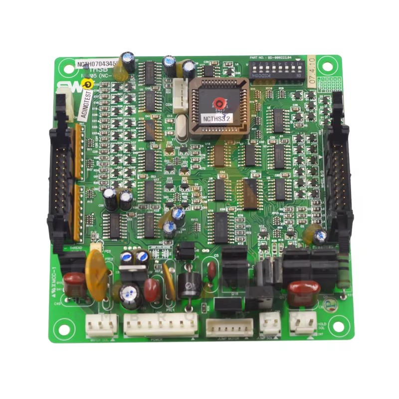 Tarjeta SWF original usada BD-000222 con conector de motor de salto piezas de máquina de embroidería ESWF-BD-000222-U