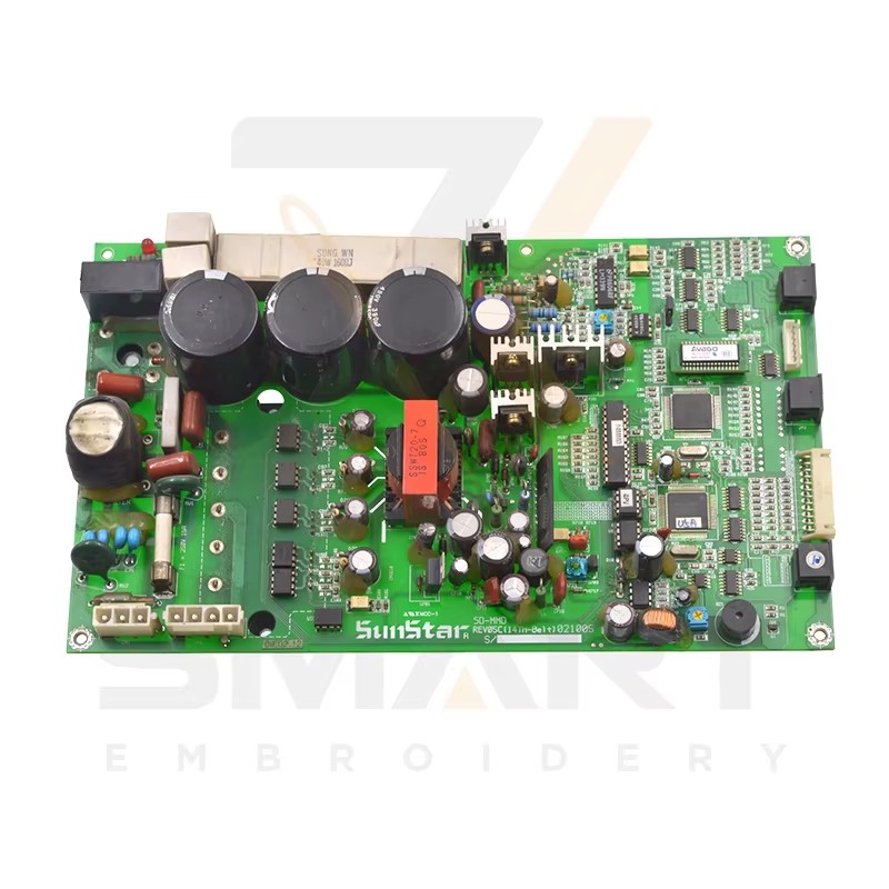 Placa madre usada SD-MMD REV05C(14TH-Belt) para 4 y 6 cabezas máquina de embroidería SWF
