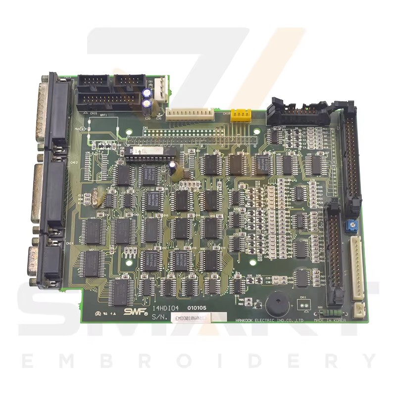 Máquina de embroidería SWF usada IO Board 14HDIO4 I/O BOARD ASS'Y 02-0000-IO00 03-0000-IO00