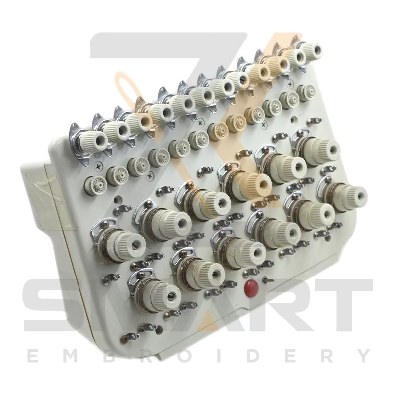 12 colores usados Evaluación de la unidad de base de tensión SWF con placas de sensores dentro para máquinas de embroidería de la serie HB SA T01SWF1202-U