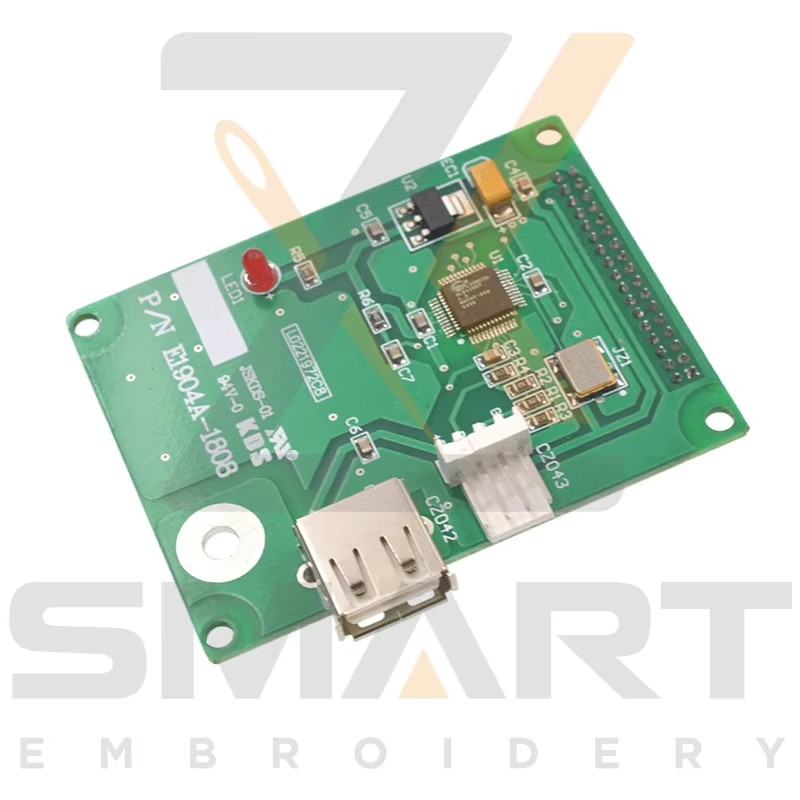 Tarjeta de puerto USB DAHAO E1904 para máquinas de embroidería chinas EDH06-E1904-C