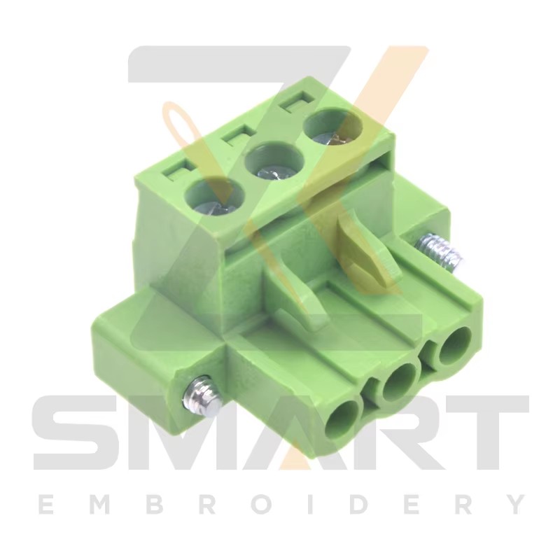 Conector de 10 piezas L tipo 3 pinos para piezas de accionamiento de máquinas de embroidería E12-CZ-L3-F