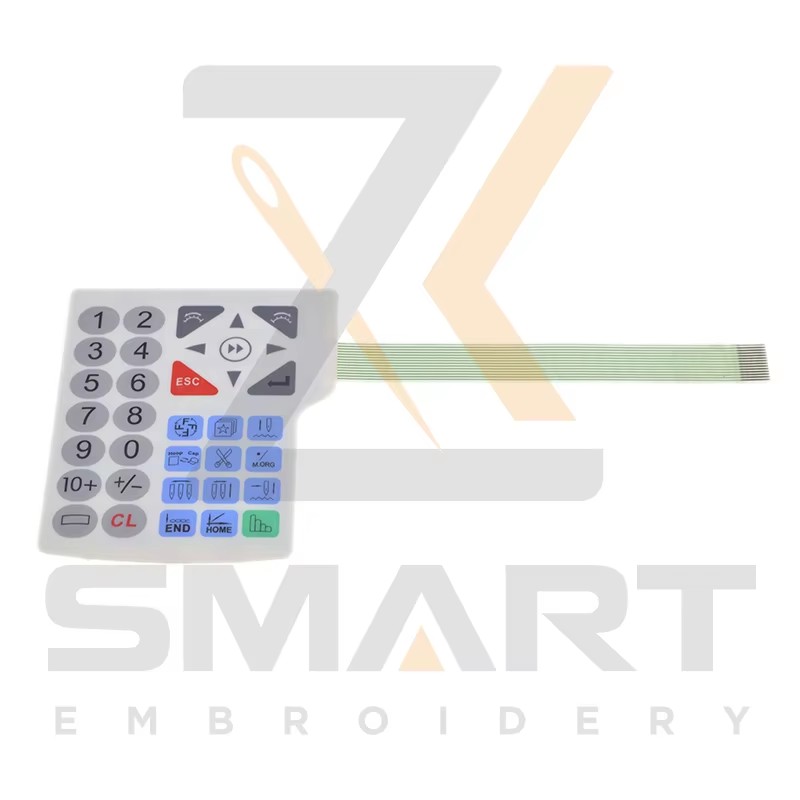 Ricoma Keypad 03150210ER China piezas de máquina de embroidería E17-KP01