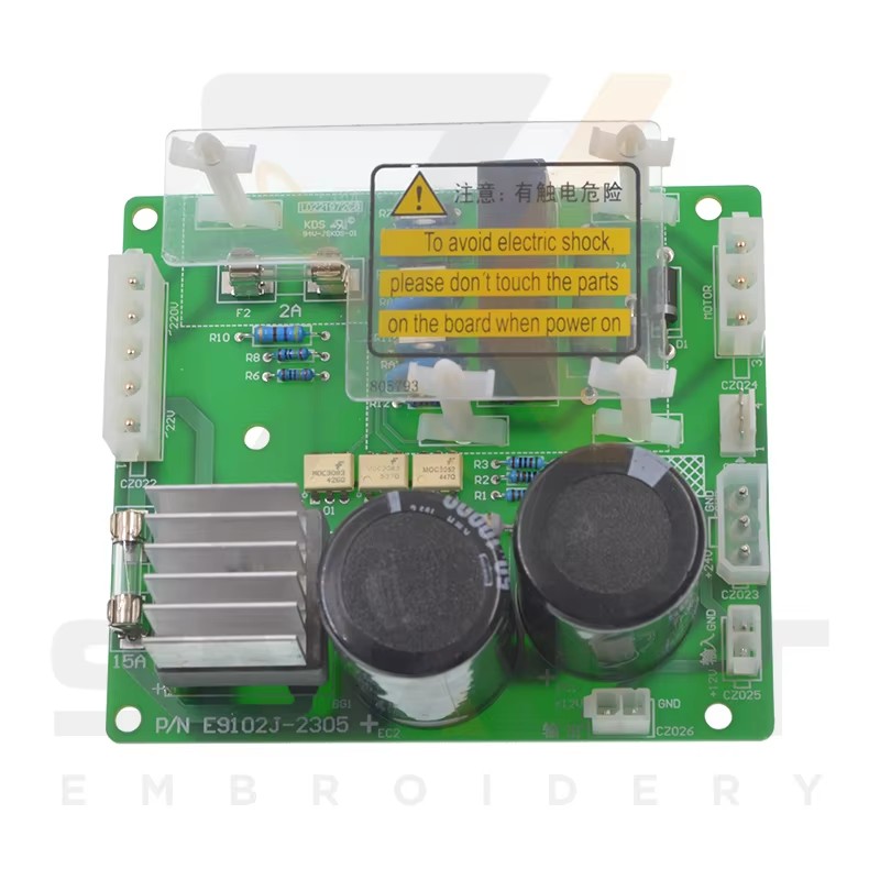 DAHAO E9102 tarjeta de alimentación China Embroidery Machine Parts EDH04-E9102-C