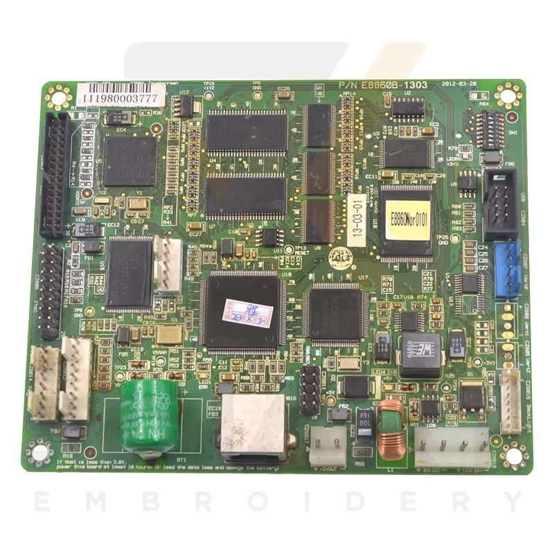 DAHAO E8860 placa madre de la CPU usada para la máquina de embroidería china EDH0101-E8860-U
