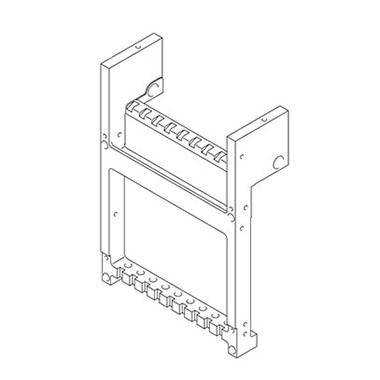 Caja de la barra de agujas